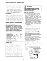 Preview for 3 page of Kenmore Elite 253.17202 series Use & Care Manual