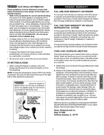 Preview for 3 page of Kenmore Elite 253 Series Use And Care Manual