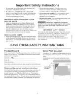 Preview for 5 page of Kenmore ELITE 790.4661 Series Use & Care Manual