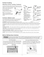 Preview for 14 page of Kenmore ELITE 790.4661 Series Use & Care Manual