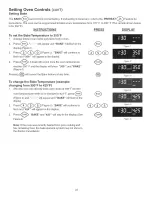 Preview for 22 page of Kenmore ELITE 790.4661 Series Use & Care Manual