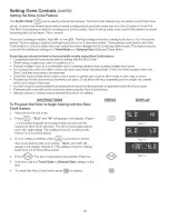 Preview for 26 page of Kenmore ELITE 790.4661 Series Use & Care Manual