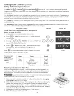 Preview for 30 page of Kenmore ELITE 790.4661 Series Use & Care Manual