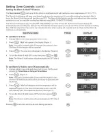 Preview for 31 page of Kenmore ELITE 790.4661 Series Use & Care Manual