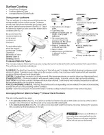 Preview for 15 page of Kenmore Elite 790.9659 Series Use & Care Manual