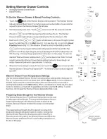 Preview for 17 page of Kenmore Elite 790.9659 Series Use & Care Manual