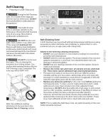 Preview for 35 page of Kenmore Elite 790.9659 Series Use & Care Manual