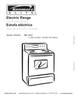 Preview for 1 page of Kenmore ELITE 790.9662 Series Use & Care Manual