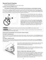 Preview for 38 page of Kenmore ELITE 790.9662 Series Use & Care Manual