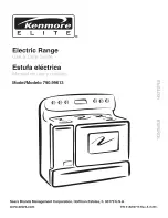 Preview for 1 page of Kenmore ELITE 790.99613 Use & Care Manual
