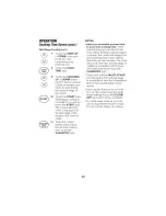 Preview for 30 page of Kenmore ELITE 911.99002 Use & Care Manual