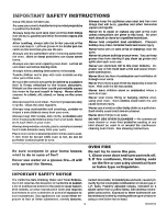 Preview for 4 page of Kenmore KENMORE 911.363209 User & Care Manual