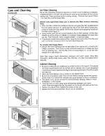 Preview for 7 page of Kenmore Kenmore Room Air Conditioners Owner'S Manual