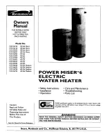Kenmore POWER MISER 153.316152 Owner'S Manual preview