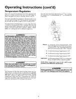 Preview for 24 page of Kenmore POWER MISER 9 153.335816 Owner'S Manual