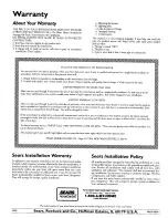 Preview for 40 page of Kenmore POWER MISER 9 153.335816 Owner'S Manual