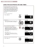 Preview for 14 page of Kenmore SELECT CLEAN 665.75822 Use & Care Manual