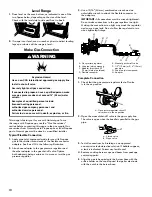 Preview for 10 page of Kenmore W10884766B Installation Instructions Manual