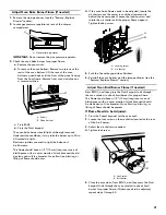 Preview for 21 page of Kenmore W10884766B Installation Instructions Manual