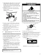 Preview for 17 page of Kenmore W11123999C Installation Instructions Manual