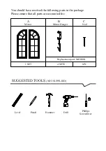 Preview for 2 page of Kenroy Home 60211 Use And Care Manual