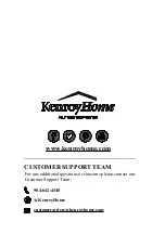 Preview for 8 page of Kenroy Home ELDORADO 60214 Use And Care Manual