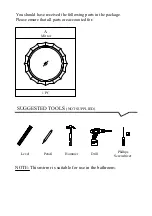 Preview for 2 page of Kenroy Home ROUND MIRROR Use And Care Manual