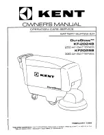 Preview for 1 page of KENT DuraGloss KF-2024B Owner'S Manual