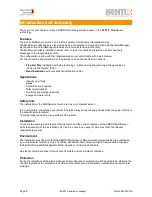 Preview for 3 page of Kentix MultiSensor-LAN User Manual