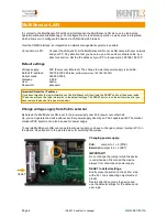 Preview for 4 page of Kentix MultiSensor-LAN User Manual