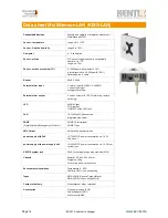 Preview for 14 page of Kentix MultiSensor-LAN User Manual