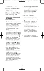 Preview for 3 page of Kenwood AT503 Instructions Manual