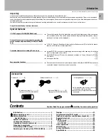 Preview for 3 page of Kenwood CD-203 Instruction Manual