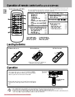 Preview for 8 page of Kenwood CD-203 Instruction Manual