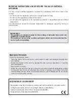 Preview for 5 page of Kenwood CK 408 Instructions For Use Manual