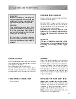 Preview for 21 page of Kenwood CK 408 Instructions For Use Manual