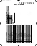 Preview for 3 page of Kenwood CT-401 Service Manual