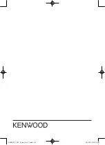 Preview for 44 page of Kenwood DDX7037 Installation Manual