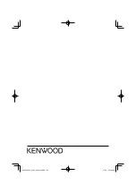 Preview for 104 page of Kenwood DDX8019 Instruction Manual