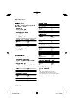 Preview for 8 page of Kenwood DNX210EX Instruction Manual