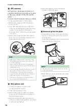 Preview for 78 page of Kenwood DNX317BTS Instruction Manual