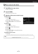 Preview for 17 page of Kenwood DNX4230TR Quick Start Manual