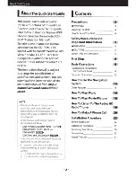 Preview for 2 page of Kenwood DNX5060EX Quick Start Manual
