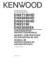 Preview for 96 page of Kenwood DNX5060EX Quick Start Manual