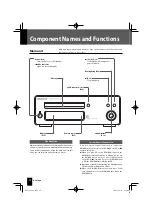 Preview for 14 page of Kenwood DP-K1000 Instruction Manual