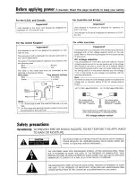 Preview for 3 page of Kenwood DP-M4010 Instruction Manual