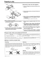 Preview for 10 page of Kenwood DP-M4010 Instruction Manual