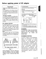 Preview for 5 page of Kenwood DPC-55 Instruction Manual