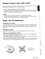 Preview for 11 page of Kenwood DPC-55 Instruction Manual