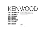 Kenwood DPX-3030 Instruction Manual preview